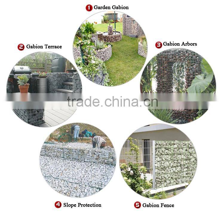 Hot Galvanized Gabion Basket / Welded Gabion Cages