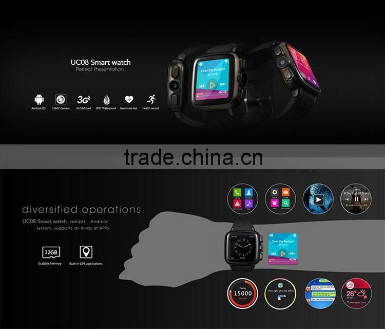 Wrist 3G Watch Phone, Bluetooth Watch For Smartphones, Wrist Smart Watch