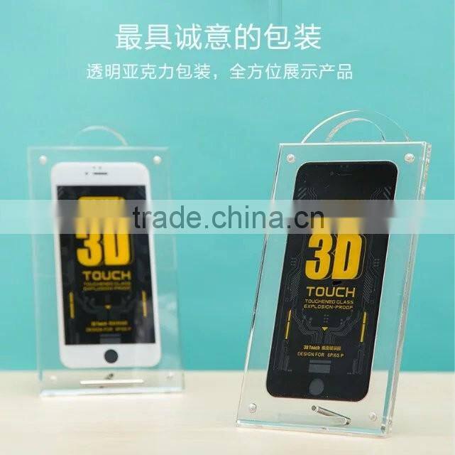 Joyroom Anti explosion Tempered Glass 3D Screen Protective Film For iPhone 6Plus Transparent Frame Package MT-5457
