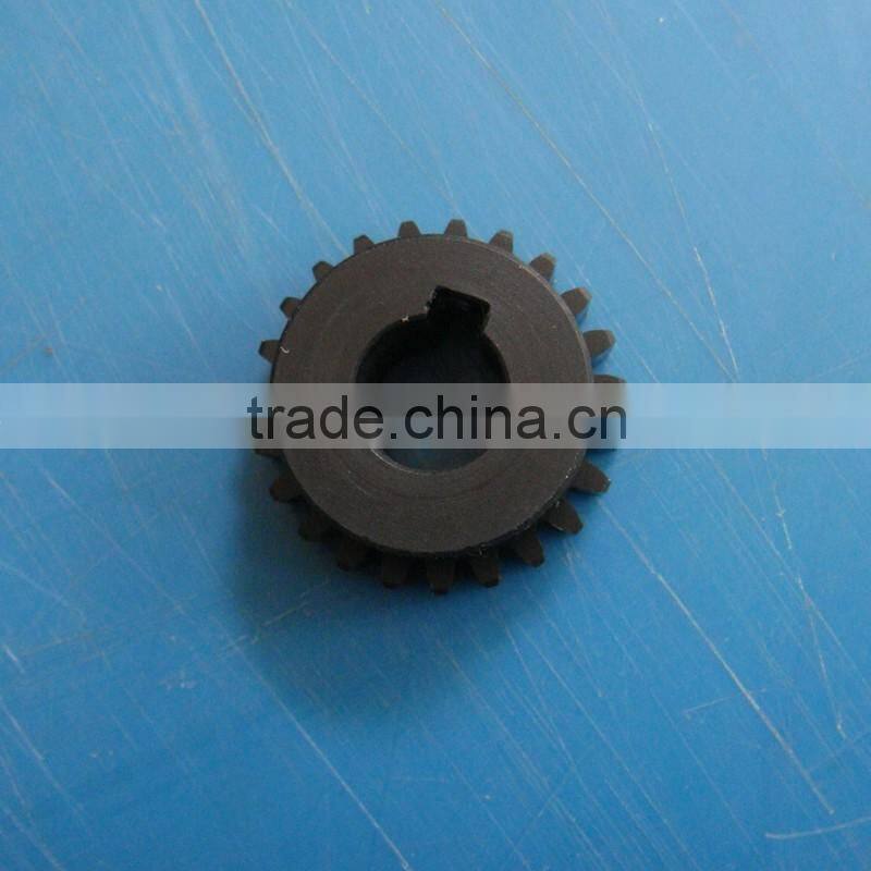 production of a delicated self lubricating PA nylon gear