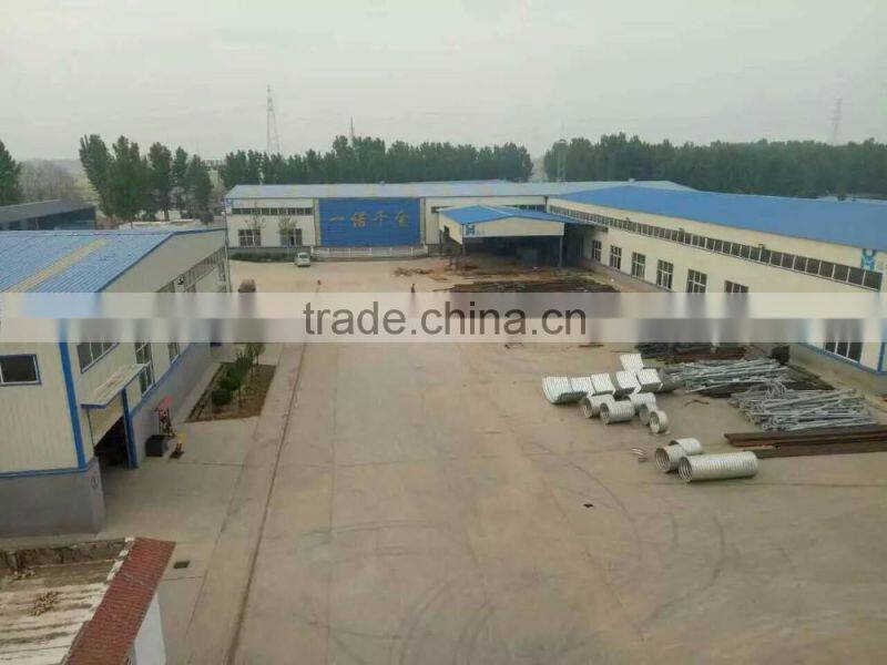 Galvanized spiral corrugated steel culvert