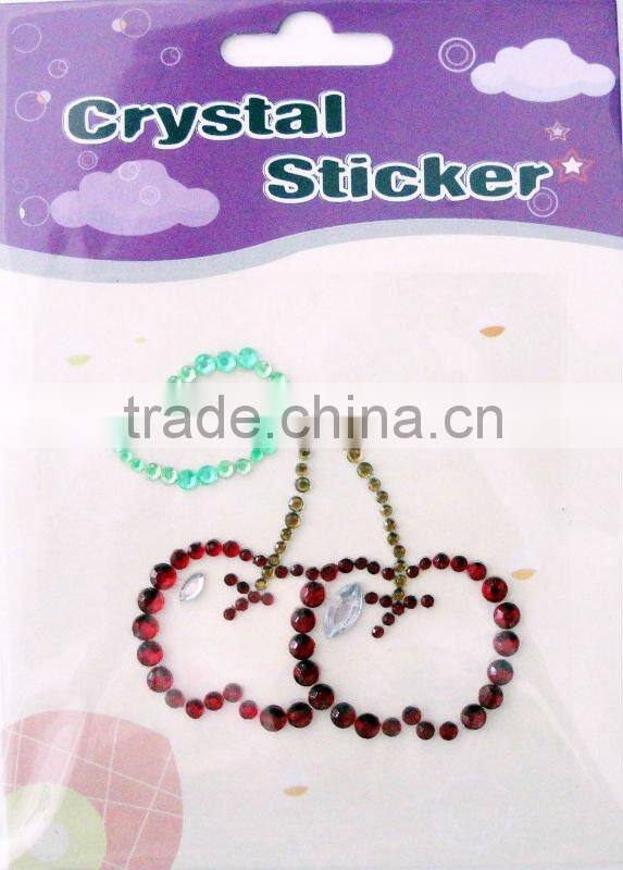 crystal stickerwall stickers home decor with crystal