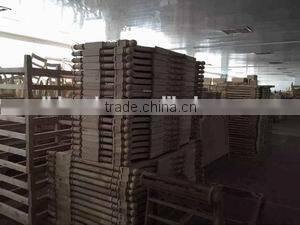 white wooden end table