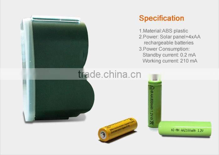 Hot sell waterproof solar bird repeller wholesale scare birds light repeller GH-192C