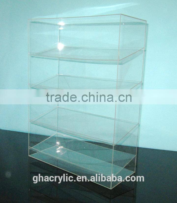 GH-RZ119 high transparance multi layers design Acrylic Storage Box