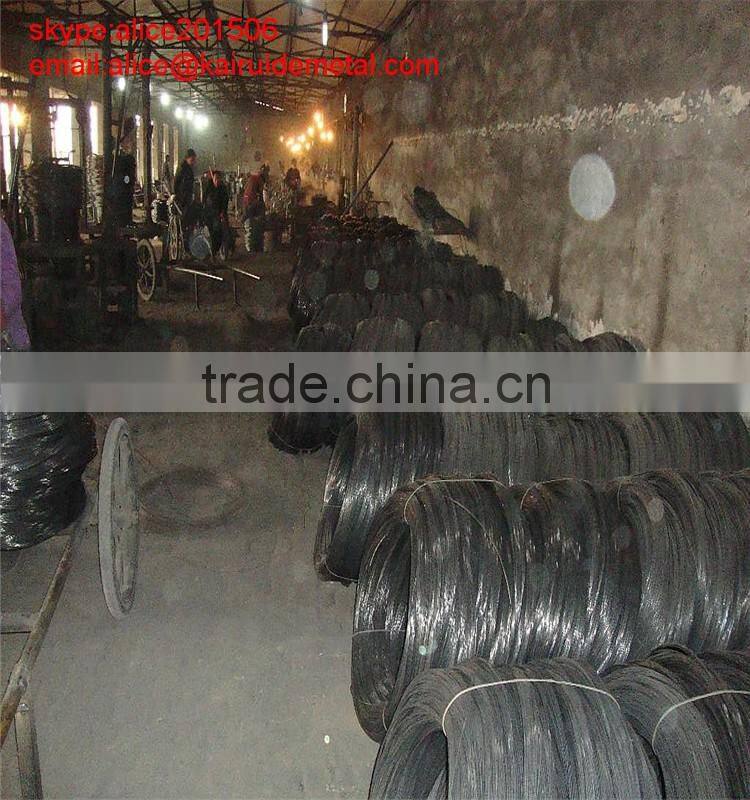high quality soft black annealed Iron wire 16_22#,black anneald iron wire factory