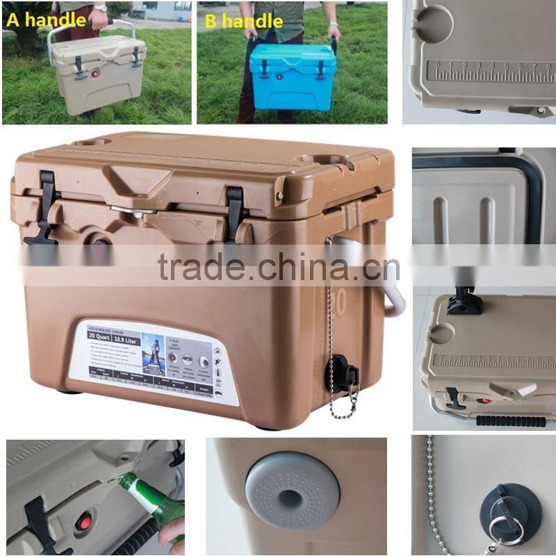 Excellent quality 20QT rotational molding cooler box