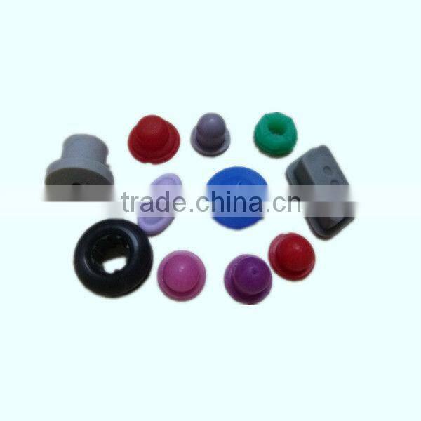 Silicone rubber keypad parts for electronics