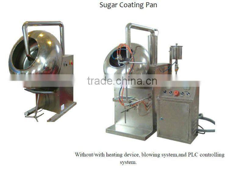 Fully stainless steel wide output range Snack Machines chocolate coater machine 86-15003847743