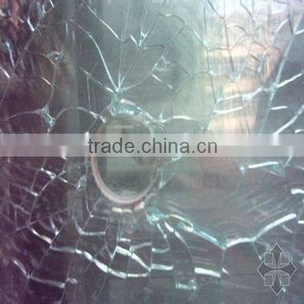 bullet-proof 8mil US standard clear window safety film ,for 3m quality window safety and security film
