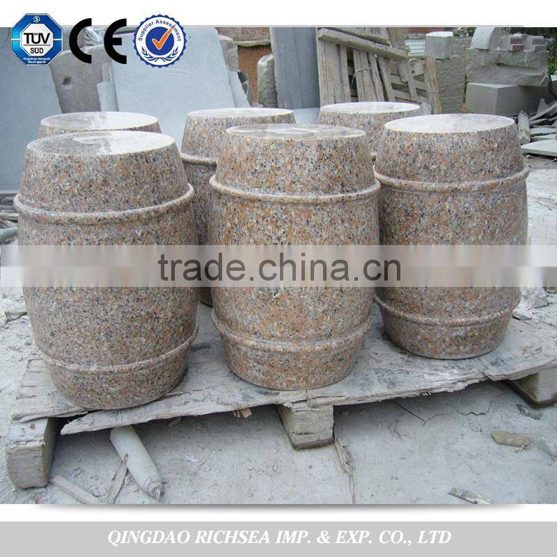 Garden stone tables and chair