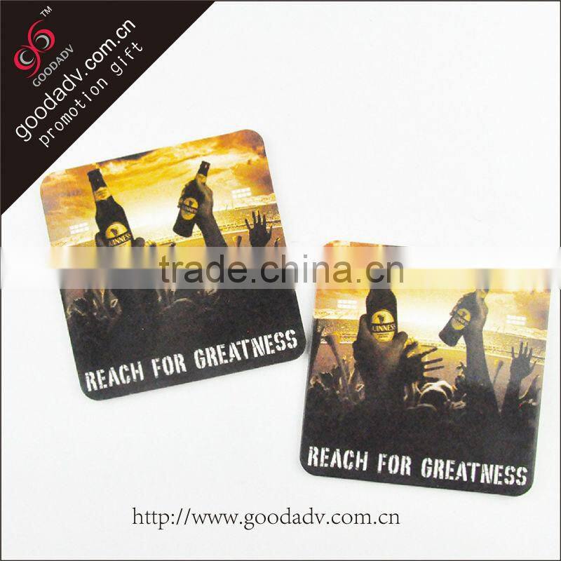 Factory manufacture custom printed personalised coasters