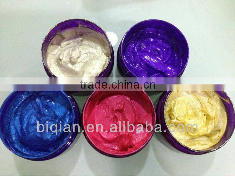 Temporary Hair Color Styling Gels Yellow Gold, Glitter Color Paste Red Pink ,Hair Dye Gel,Semi permanent Hair dye color