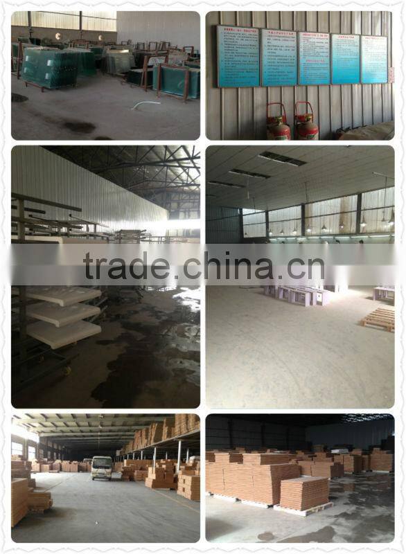 simple black tempered glass TV stand