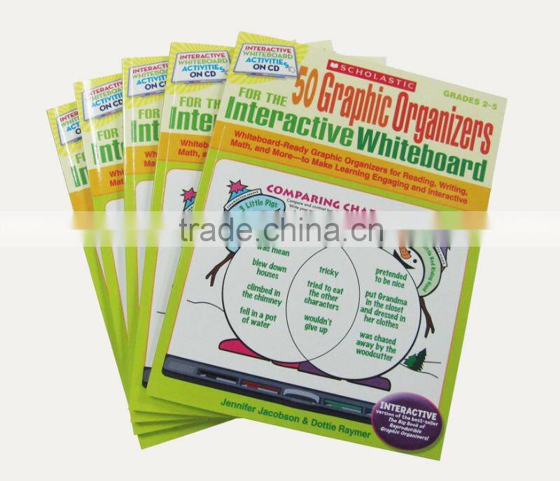 Children activity coloring book printing