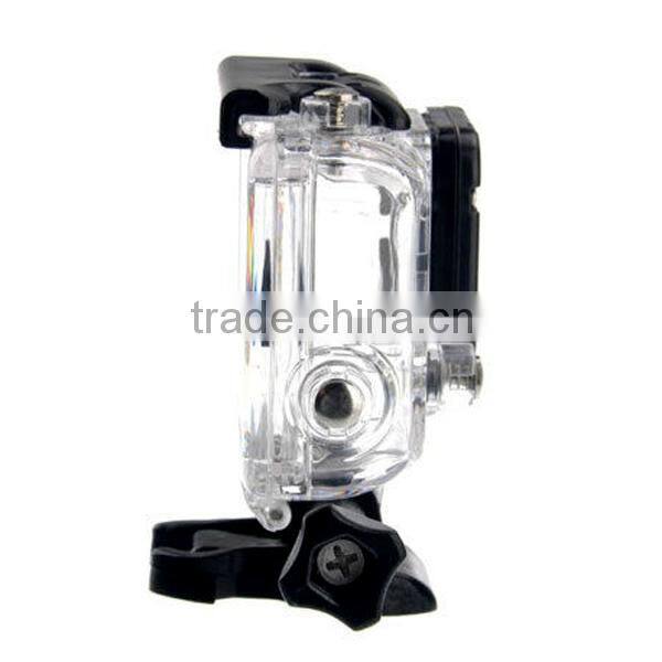 Skeleton Protective Housing Case Open Side for FPV with Lens for GoPro Hero 3