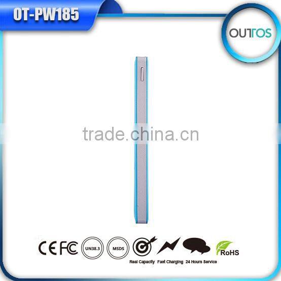 6000mah power bank charger with charging cable