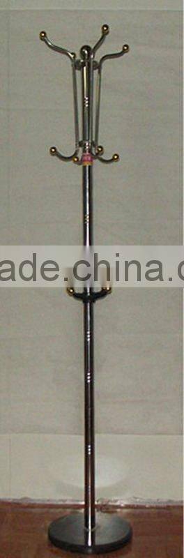 Simple design!! metal clothes hanger with marble