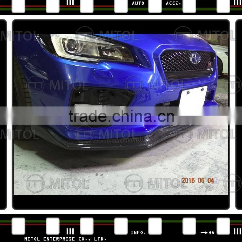 Carbon Fiber Body Kits for SUBARU WRX 2014 Front Bumper Lip (CS)