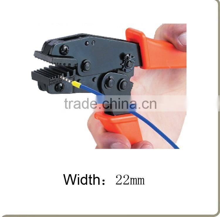 HS-06WFL wire stripper European style ratchet crimping tool crimping 0.5-6mm2 crimping hand pliers
