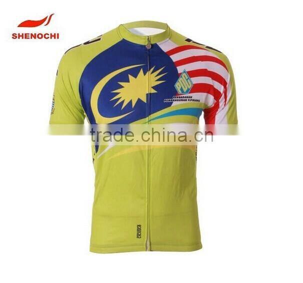Special design cycling wear short sleeve cycling jersey reasonable price cycling clothing club shorts sleeve cycling jersey
