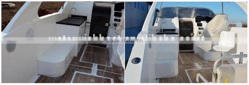 waterwish QD 27 brand new fiberglass cabin sport boat