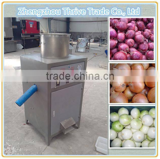 allium cepa onion peeling machine/garlic dry peeling machine