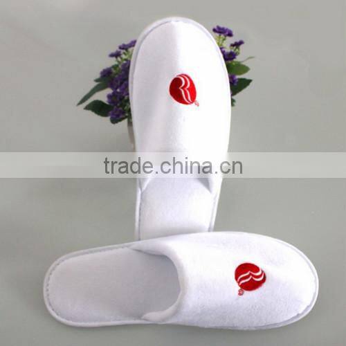 Black disposable slippers