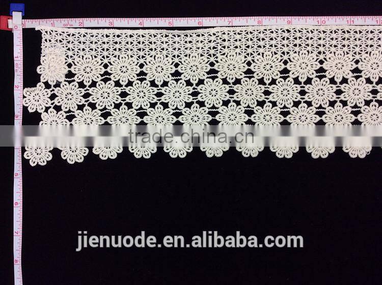 New Products Hot Sell Fashion Water Soluble Cotton Guipure Lace Trim