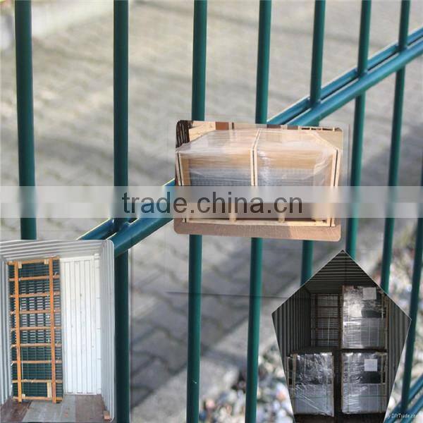 2014 Factory galvanized and pvc coated coated 868/565 Double wire mesh fence panel (Professional ,Since 1989 )