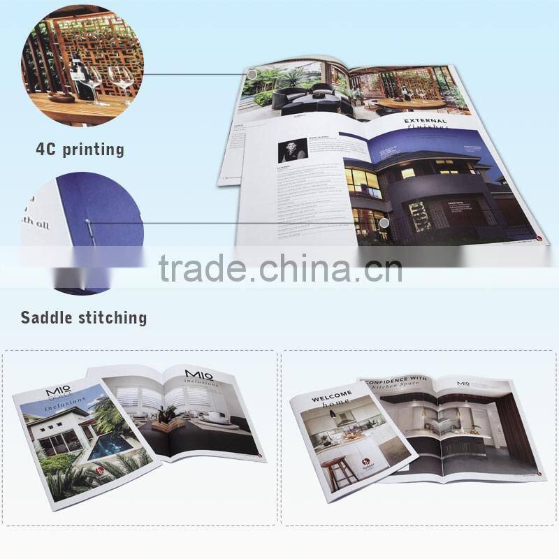 Professional Catalog Brochure Magazine Printing Low Cost Magazine Printing