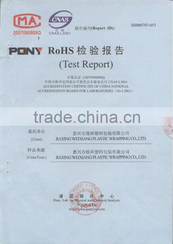 Manual/Machine Polyethylene Film Stretch Wrap Film