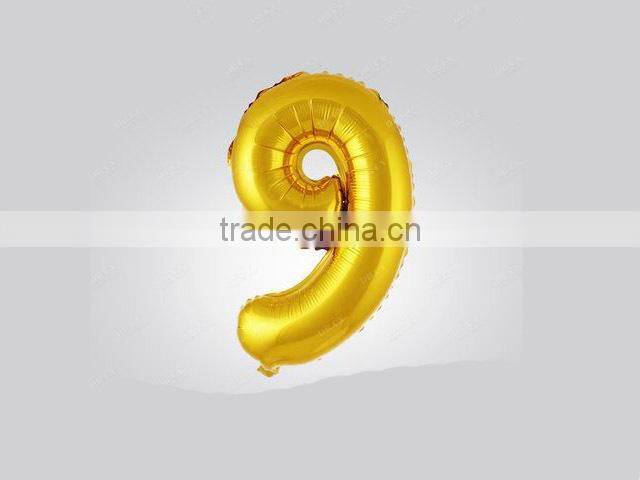 16 inches Foil number balloon,alphabet Balloons