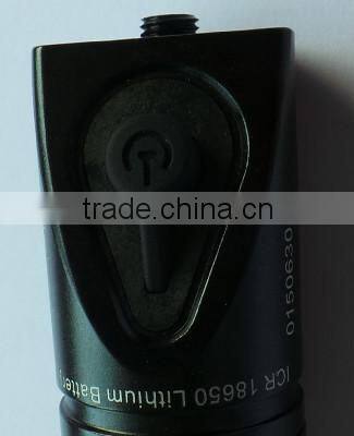 Green tactical laser flashlight for rifles or other long guns