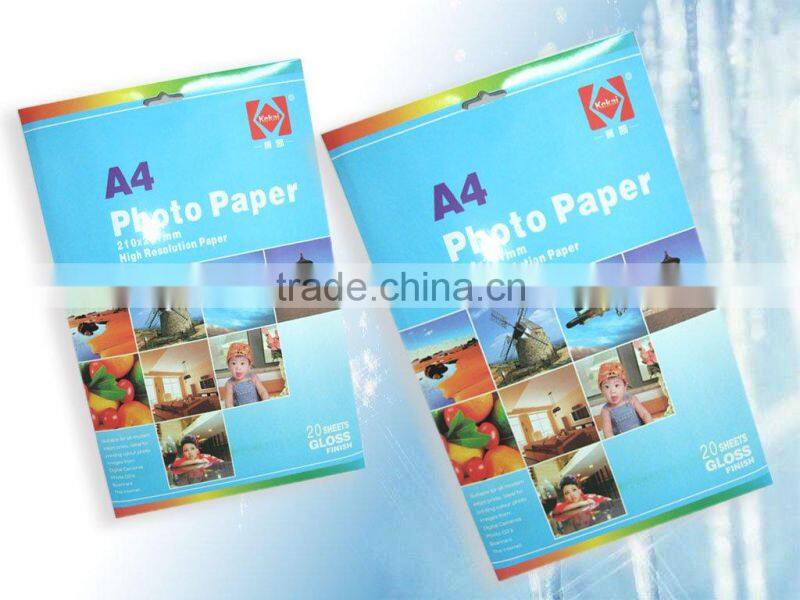 230g high glossy photo paper & inkjet paper (A4* 20)