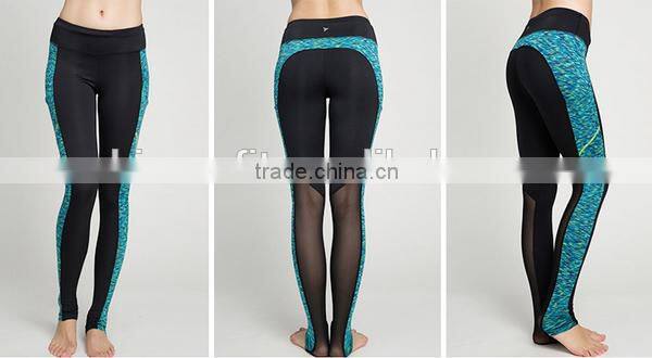 Women Mesh Clothing Sexy Breathable Leggings With Pockets