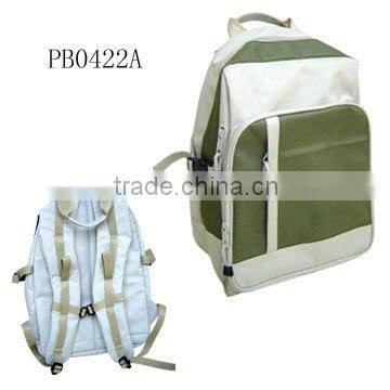 600D promotional camping backpack bag