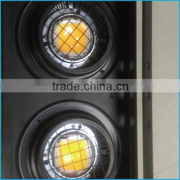 Hot sales !!! New version audience blinder light used 2pcs high power 100w cob led stage light LED Blinder