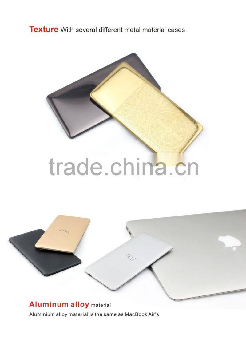 Forida Aluminium mini power bank slim power bank