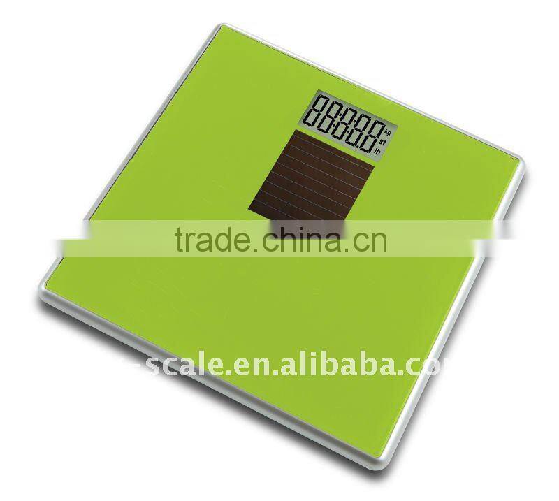150kg household digital bathroom scale with solar power
