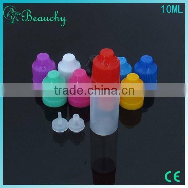 BEAUCHY 2015 NEW 10 ml plastic bottle 10ml dropper bottles for 10ml e juice