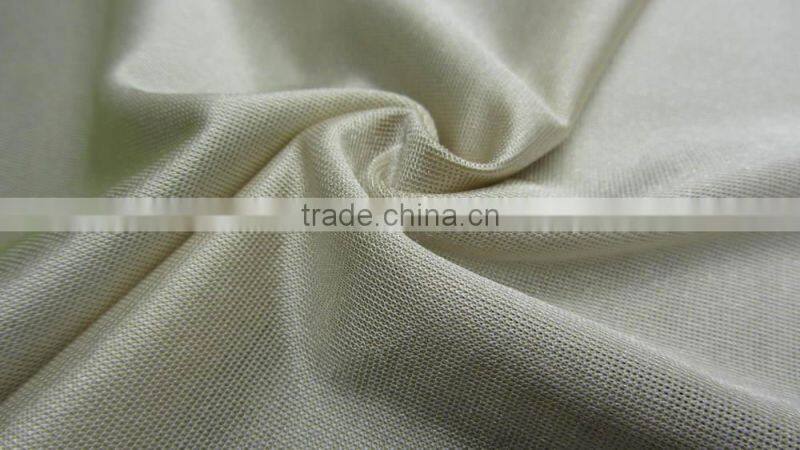 Nylon half matt gloss shiny lycra wholesale stock lot slide face lycra fabric