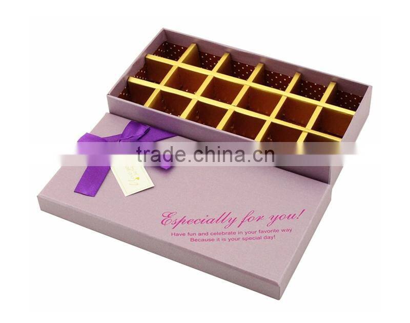 High quality chocolate packaging zero mod box