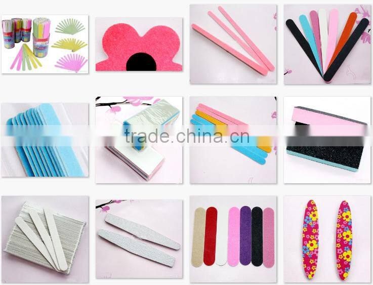 Many colors custom printed mini nail file