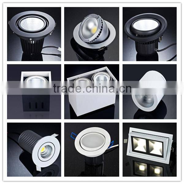 anti-glare 2x30W CITIZEN COB LED Grille down light