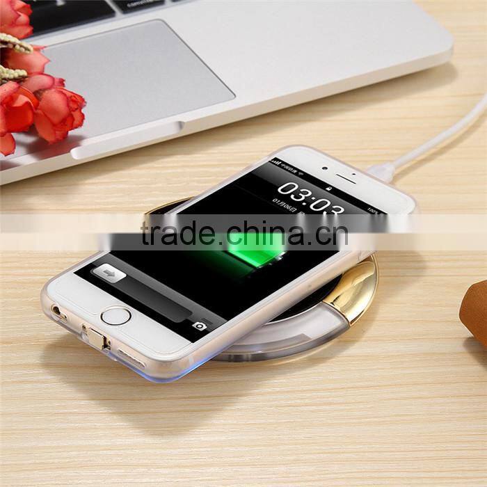Newly wireless crystal Qi charger pad