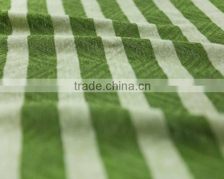 Jiufan Textile Plain Dyed Hacci Polyester Rayon Cotton Jacquard Knit Sweater Fabric