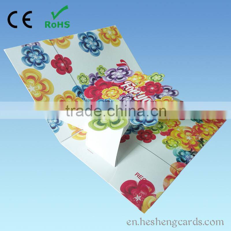 With always online service audio recording greeting card