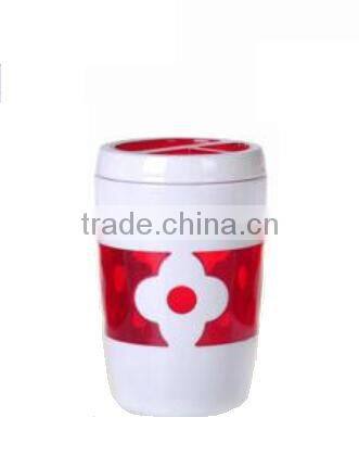 Best selling bathroom accessories plastic toothbrush holder with cover