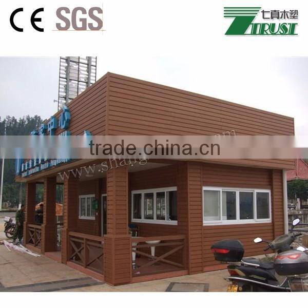 Seven Trust WPC outdoor wall panels, waterproof exterior wall cladding